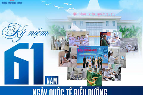 CHÀO MỪNG KỶ NIỆM 61 NĂM NGÀY QUỐC TẾ ĐIỀU DƯỠNG (12/5/1965 – 12/5/2026)