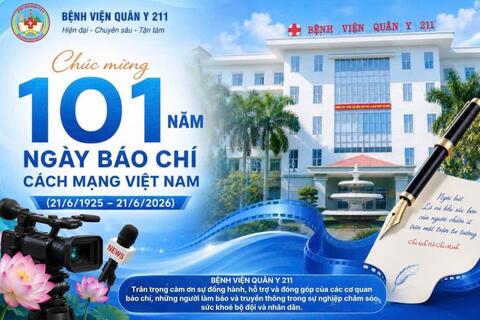 BỆNH VIỆN QUÂN Y 211 TRI ÂN CÁC CƠ QUAN BÁO- ĐÀI TẠI TỈNH GIA LAI
