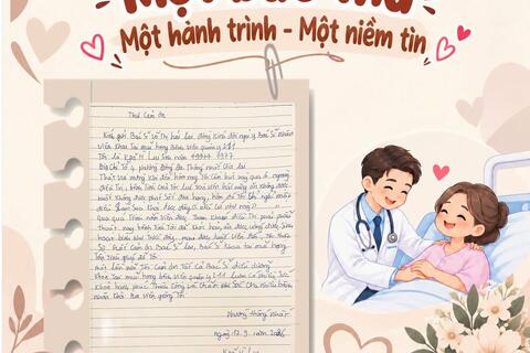 Một bức thư - Một hành trình - một niềm tin